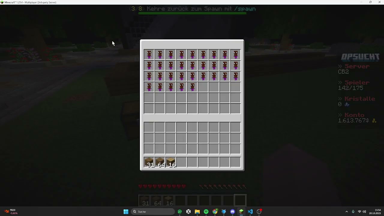 Totem Dupe OPSUCHT NET  Pay2Win Server