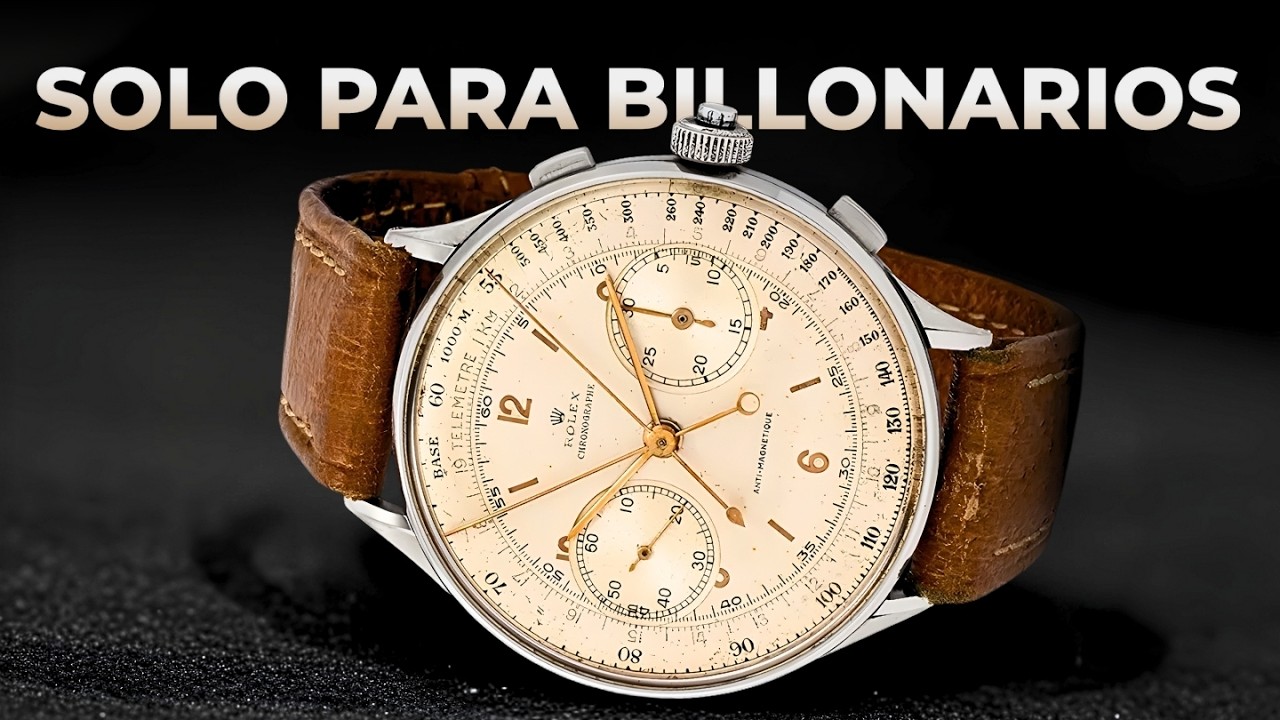 Los 5 ROLEX que valen MÁS que 10 FERRARIS (los BILLONARIOS se PELEAN por tener)