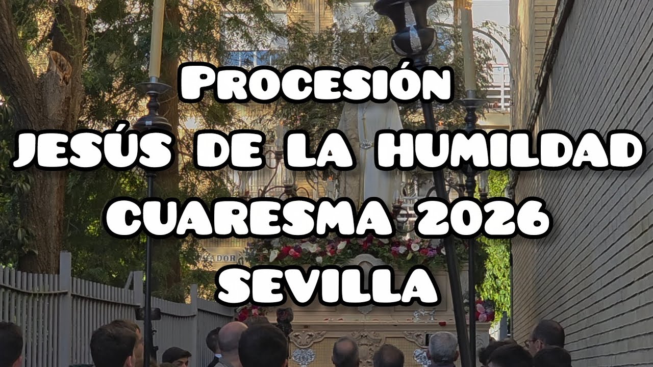 [4K] PROCESIÓN JESÚS DE LA HUMILDAD | A.M. VIRGEN DE LOS REYES JUVENIL | Sevilla Cofrade