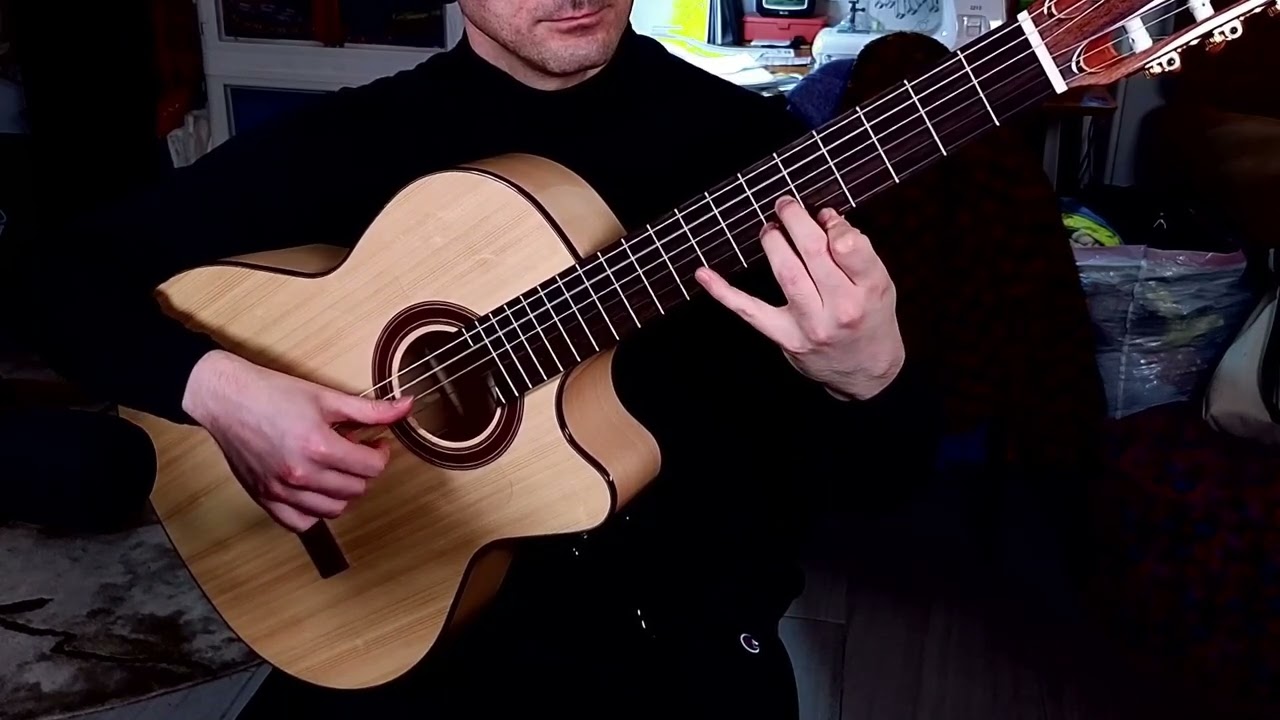 Kremona Rosa Luna Flamenco Guitar --- SOUND TEST --- The Dolphin