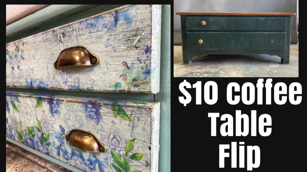 Trash to treasure furniture flip