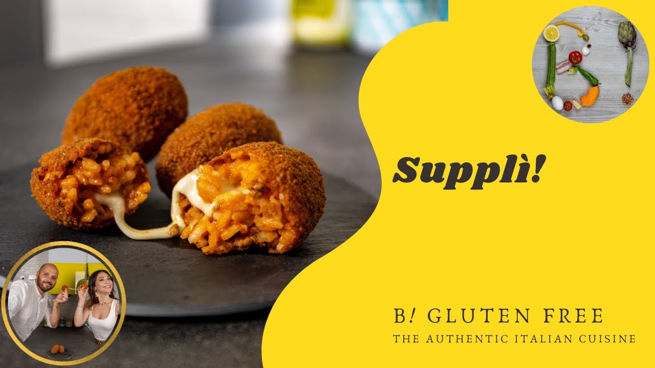 Supplì: Gluten Free Version. A Must in Rome!