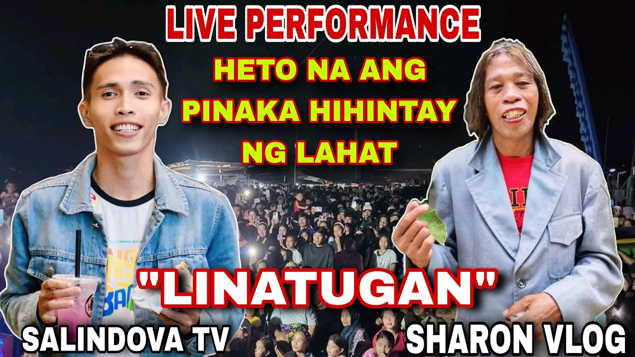 SALINDOVA TV Ft. SHARON VLOG | LIVE PERFORMANCE | LINATUGAN | VIRAL NOW! | MATMAT SONG 🔥