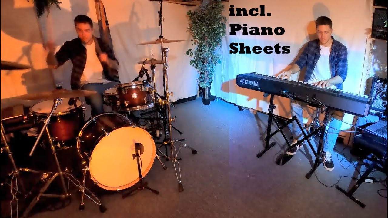 Sam Fender - People Watching / 089 piano + drum cover - Sheets incl.