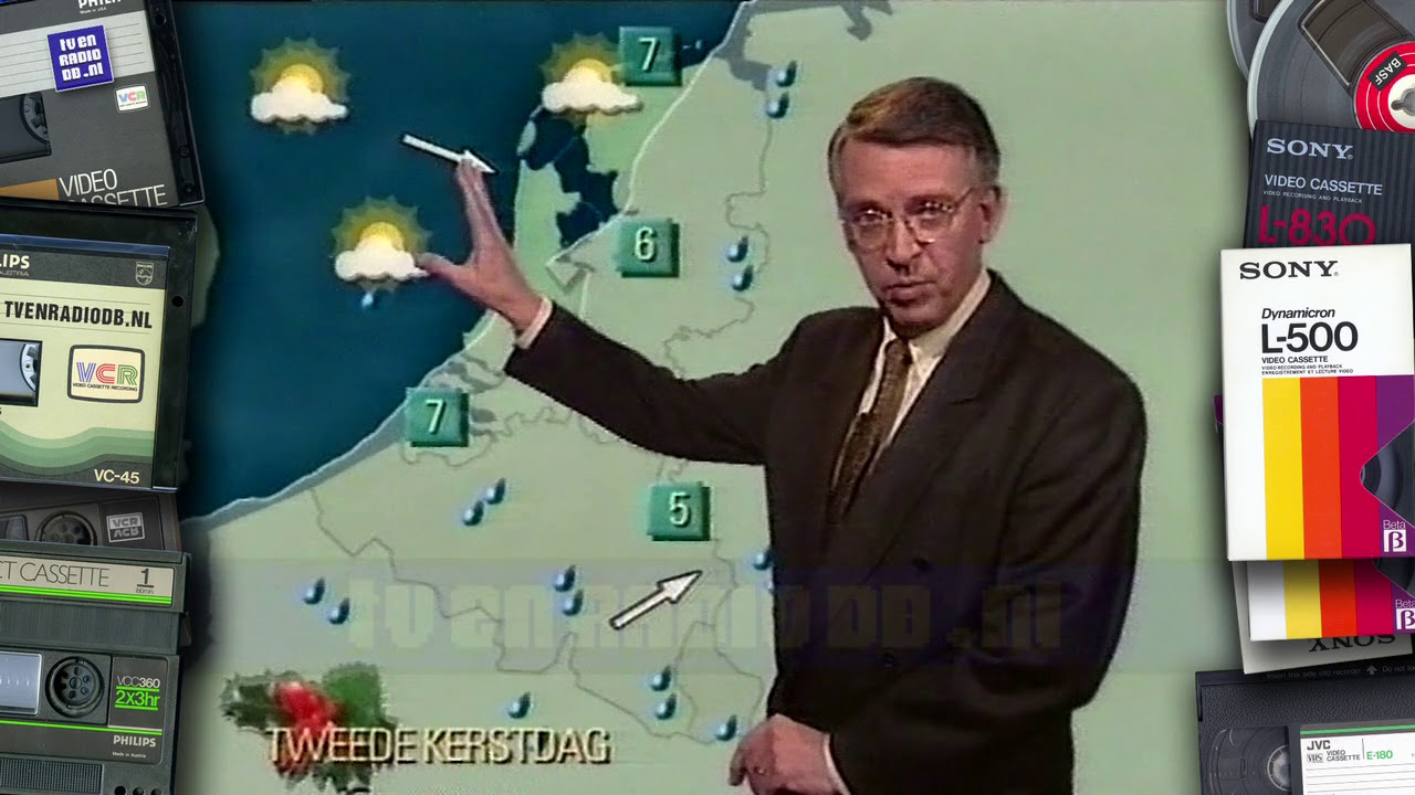 TV🎄: RTL4 Weer (19911225) - John Bernard