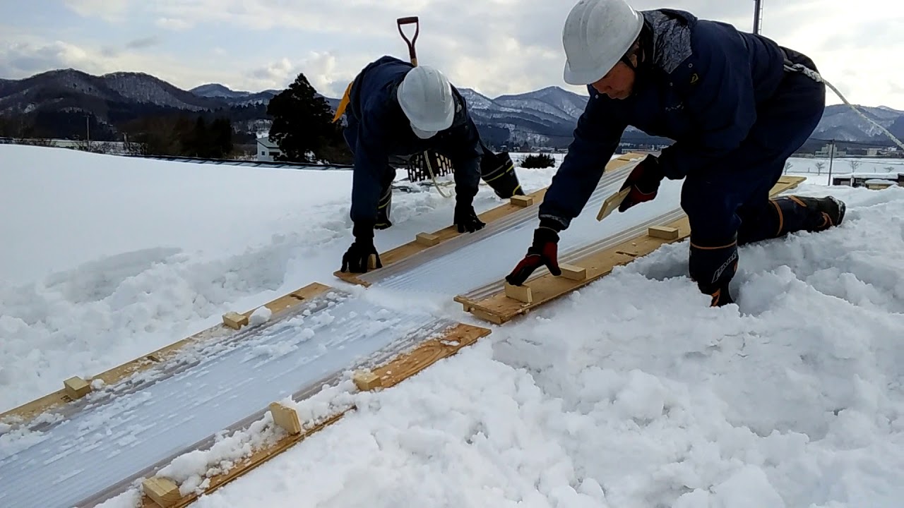 雪すべリンコ ｜楽～に雪を落とせる！