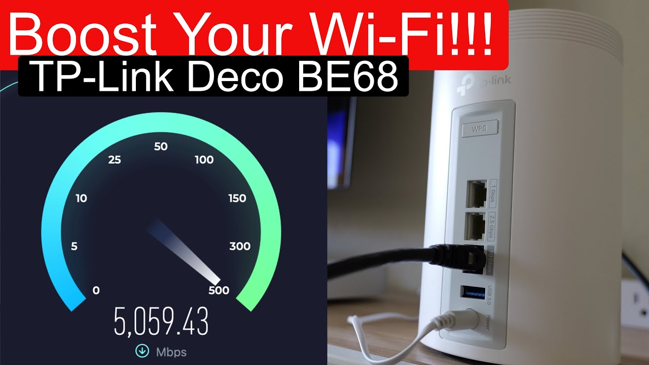 Wi-Fi 7 Wireless Backhaul is FAST! TP-Link Deco BE68 Speed Test & Review