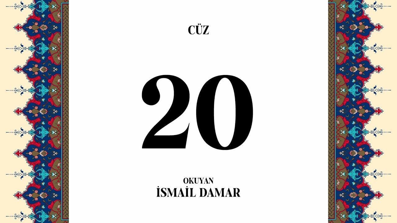 Sayfa Takipli Hızlı Mukabele 20. Cüz İsmail Damar (2020)