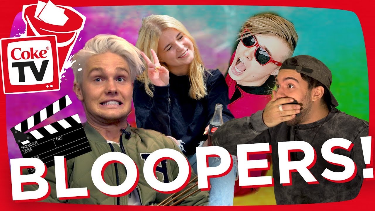 BLOOPERS-JAKSO ILONAN, BENJAMININ, ISAC ELLIOTIN & DOKEN KANSSA | #CokeTVBucketList