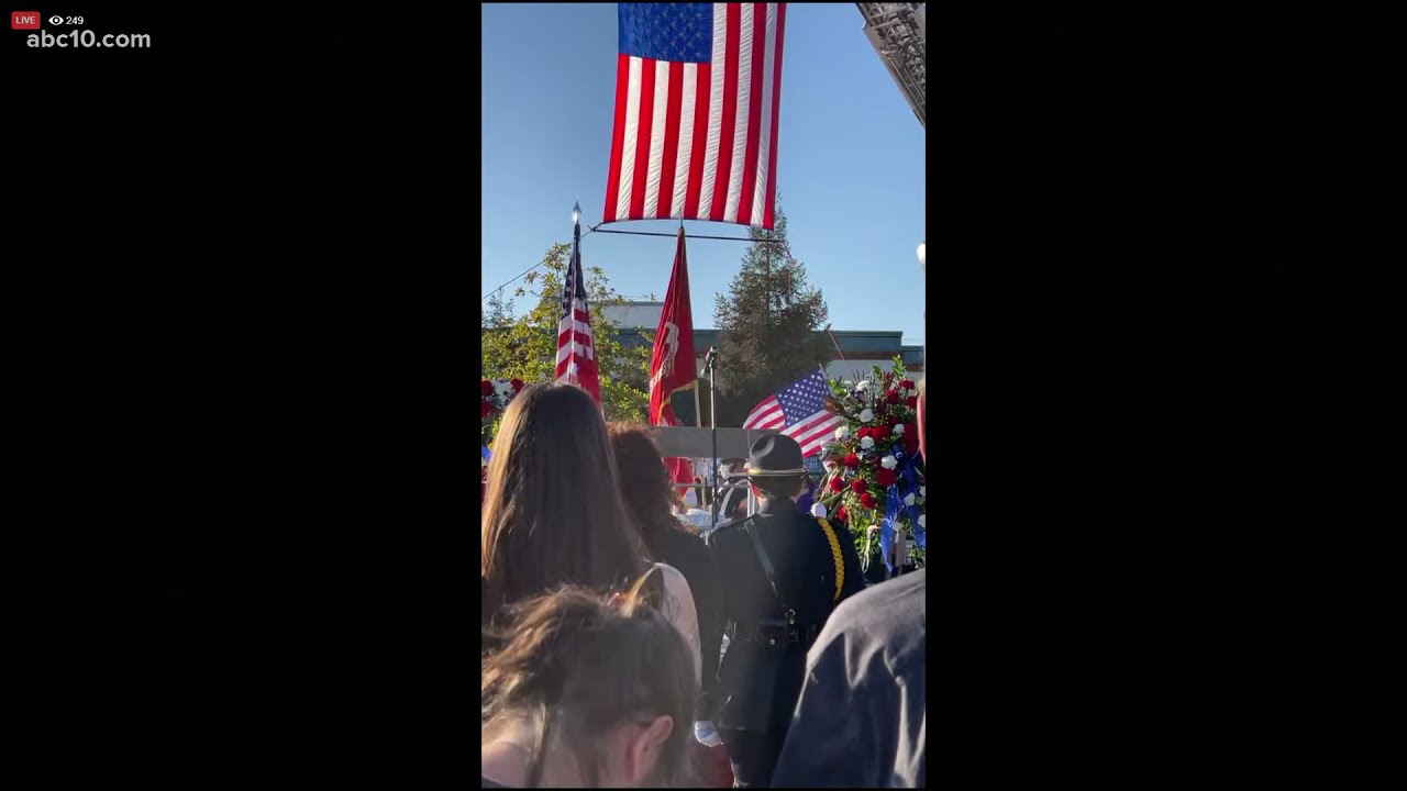 Vigil honoring the sacrifice of Roseville native and USMC Sergeant Nicole Gee | August 31st, 2021