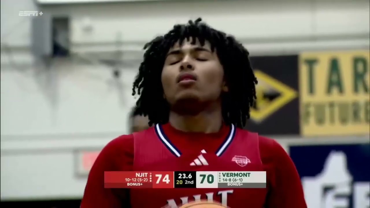 Men's #AEHoops, Jan. 31, 2026: NJIT 79, Vermont 77