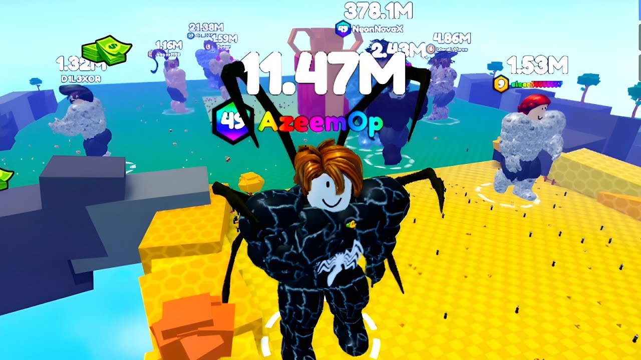 Eat Pizza to Grow GIGACHAD - Becoming GIGACHAD with 15.72M Points in Roblox