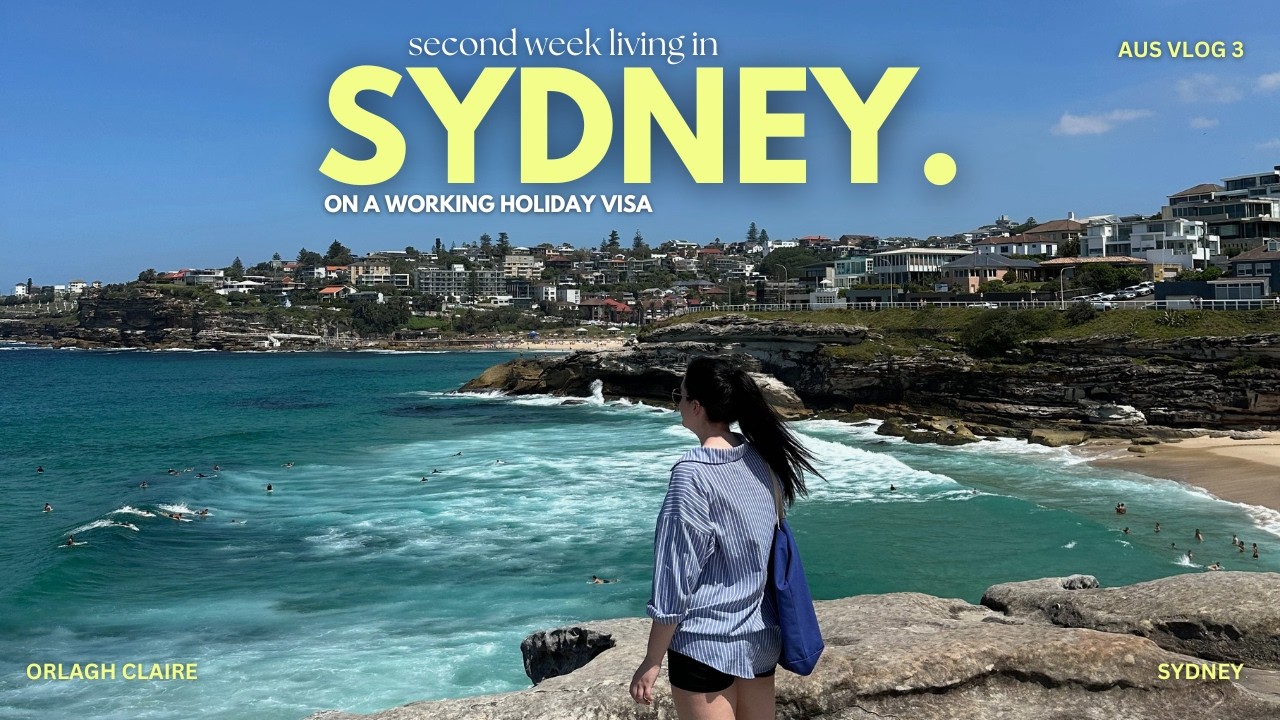 WEEK LIVING in SYDNEY australia vlog 🇦🇺 realistic 27 year old working holiday visa, job trials, TFN