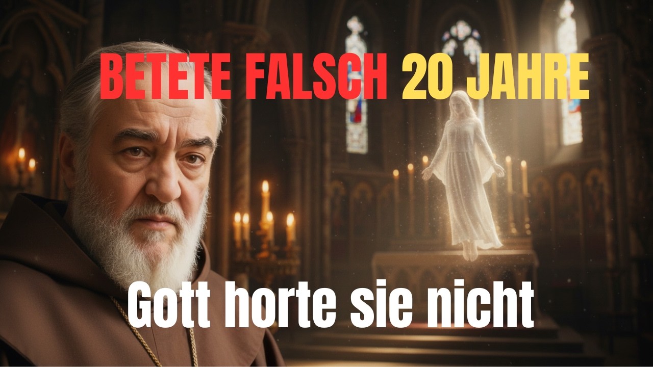 Padre Pio SAH die Seele einer Frau die aus FALSCHEN Grunden betete