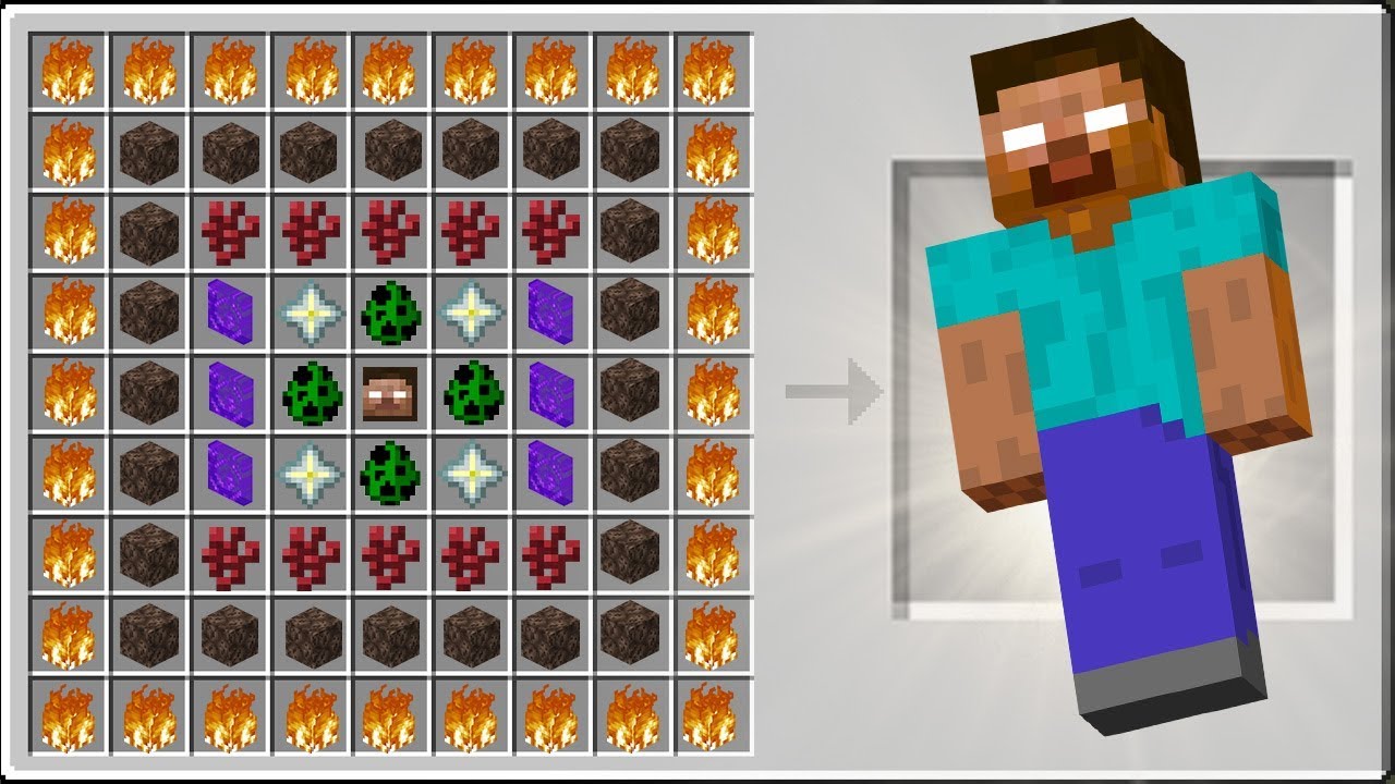 DIT IS HOE JE VERANDERD IN HEROBRINE IN MINECRAFT!