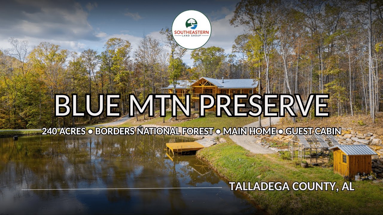 Talladega Alabama Land Sold – Blue Mountain Preserve