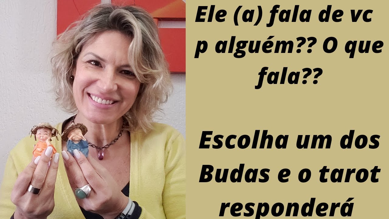ELE(A) FALA DE VOÇE PARA ALGUÉM??  O QUE FALA?? Saiba agora através do Tarot