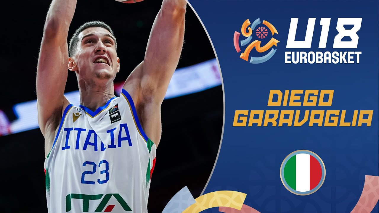 Diego Garavaglia 🇮🇹 | ALL-STAR FIVE | Full Highlights | FIBA U18 EuroBasket 2025