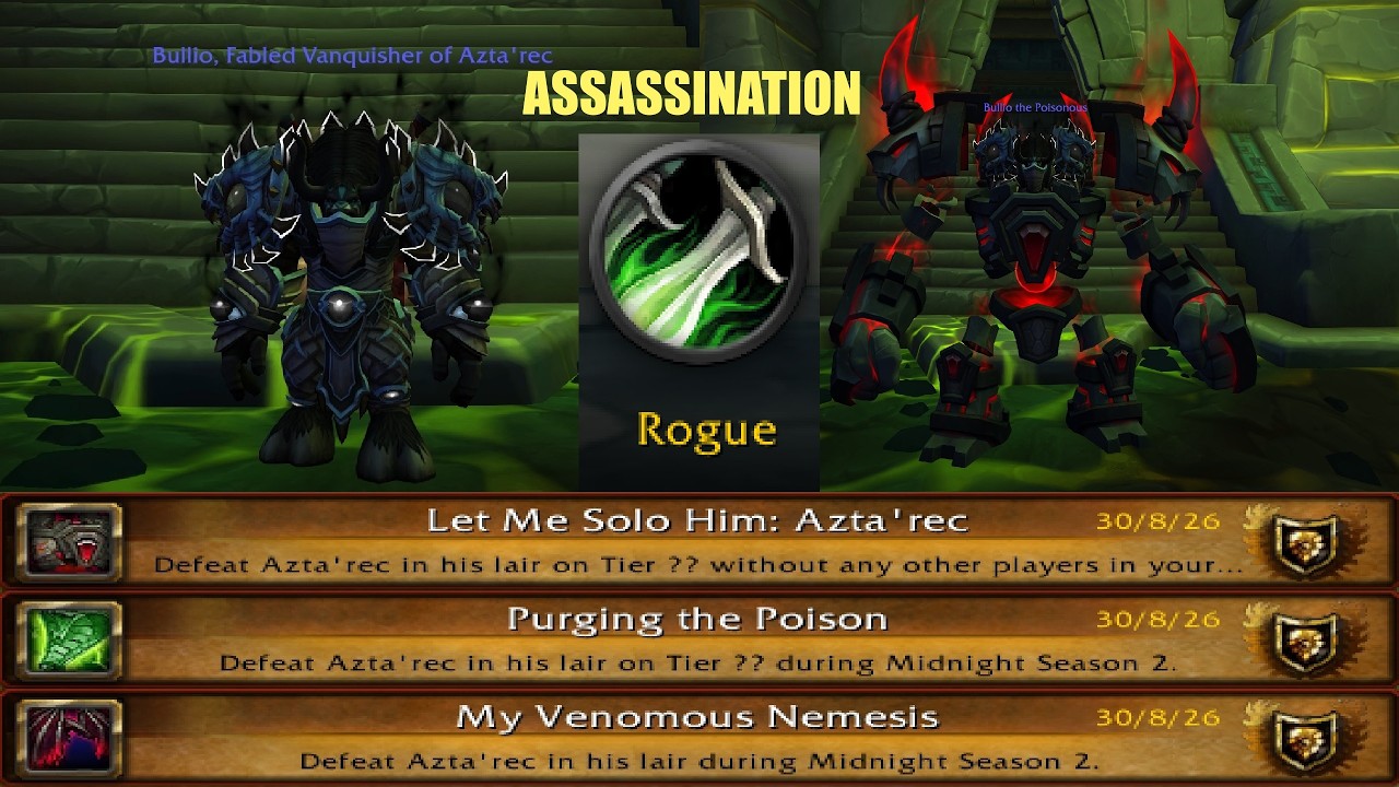 Azta'rec ?? Delve (Let Me Solo Him) - Assassination Rogue ilvl 287 | WoW Midnight S2