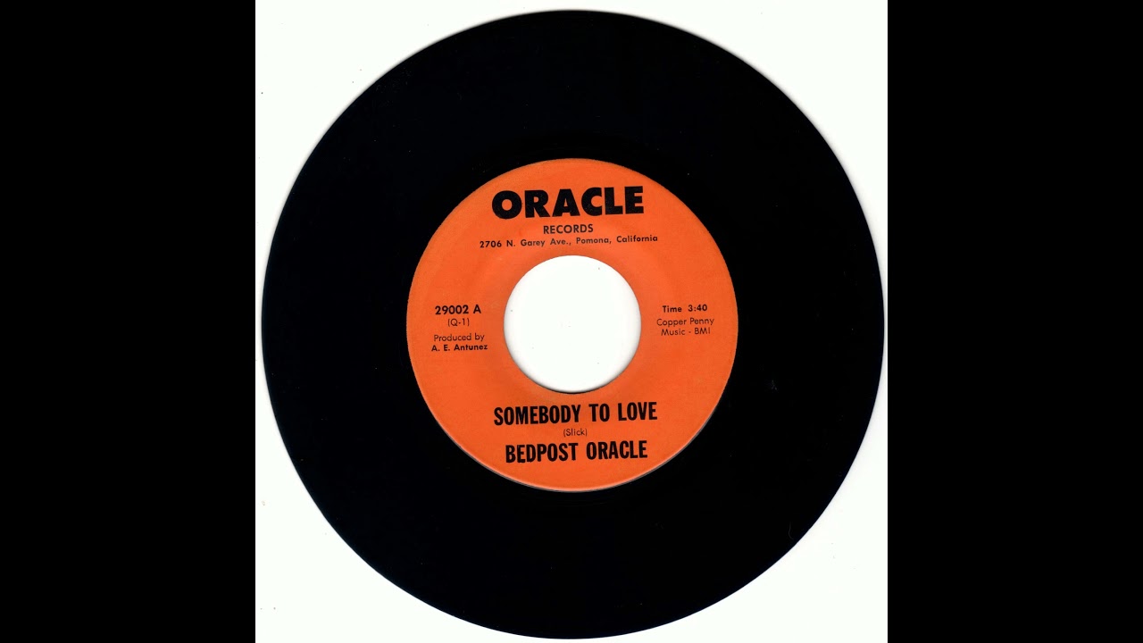 BEDPOST ORACLE - SOMEBODY TO LOVE