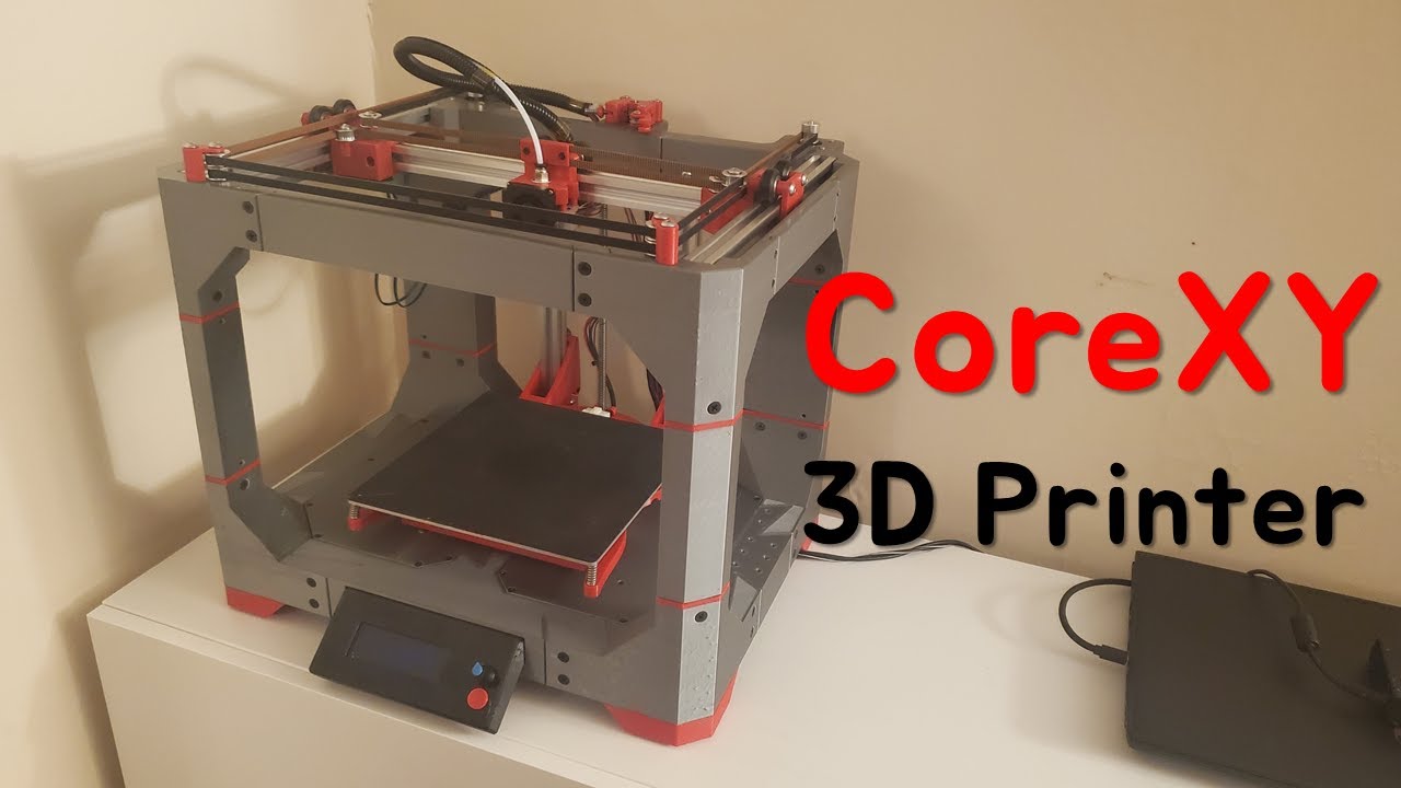 3D Printed CoreXY 3D Printer