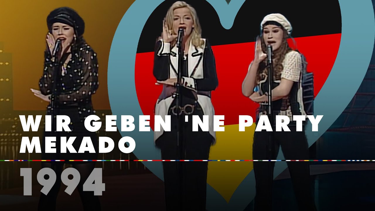 WIR GEBEN 'NE PARTY &ndash; MEKADO (Germany 1994 &ndash; Eurovision Song Contest HD)