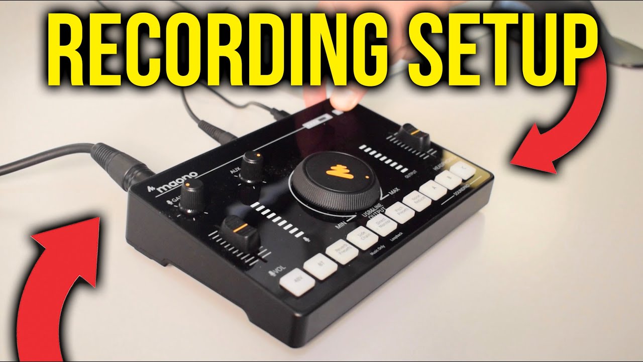 Maonocaster C2 NEO Setup for Recording