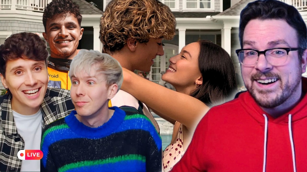 Reacting to Dan and Phil (Regretful?!), The Summer I Turned Pretty (Jelly), CARLANDO, & Glee edits!