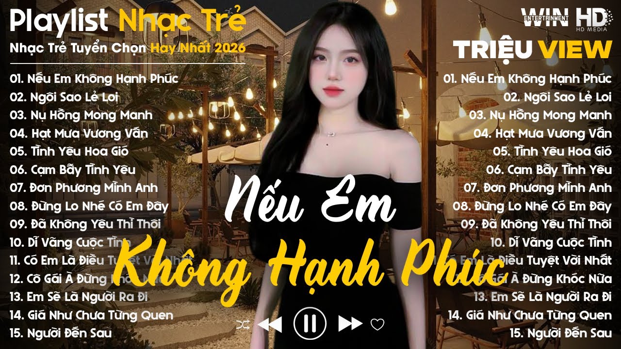 Nếu Em Không Hạnh Phúc, Ngôi Sao Lẻ Loi... - Nhạc Trẻ Ballad Tâm Trạng Hot TikTok TRIỆU VIEW