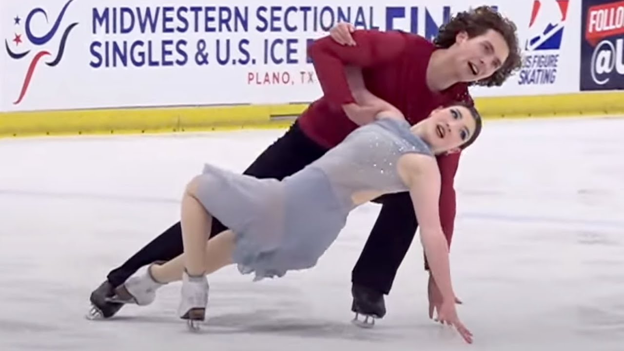 Yahli Pedersen - Benjamin Starr | Junior Dance FD | 2025 Midwestern Sectional U.S. Ice Dance Final
