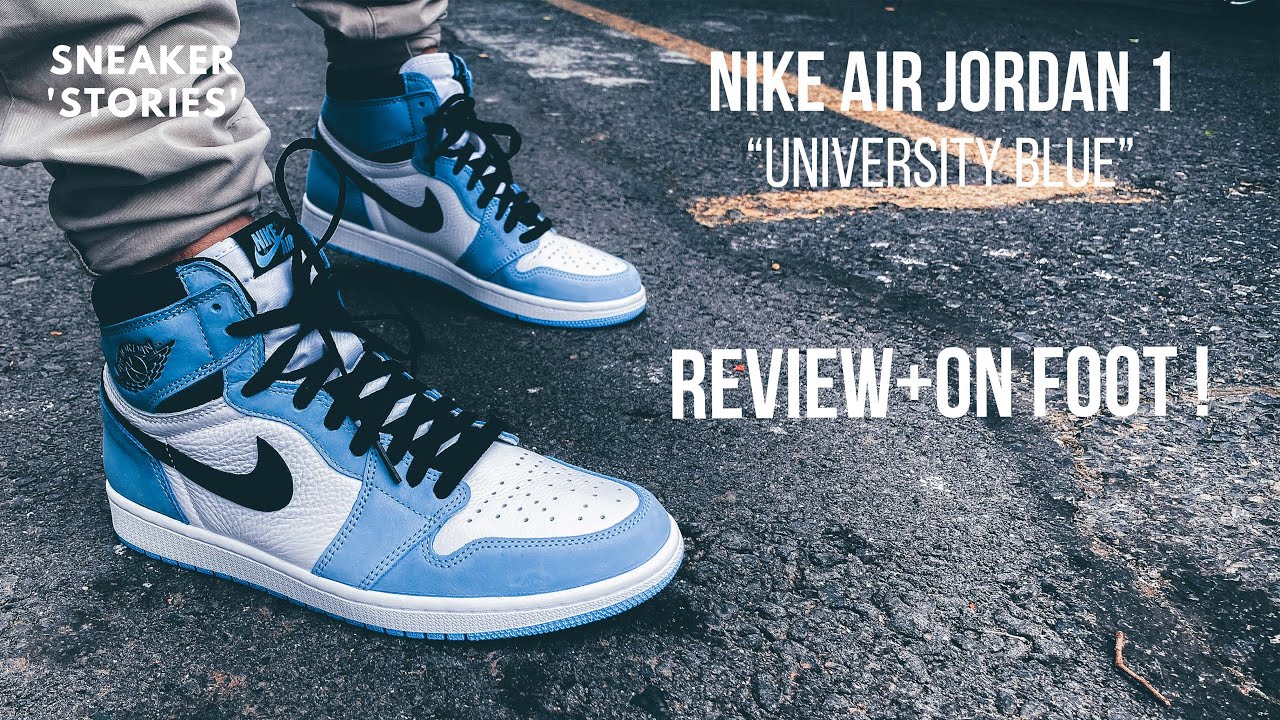 Nike Air Jordan 1 High 'University Blue (Review + On Foot)