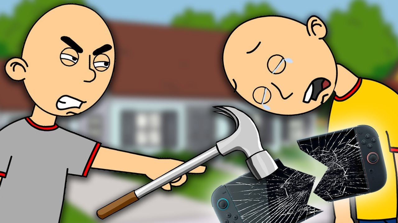 Caillou's Nintendo Switch 2/Classic Caillou Breaks It/Grounded