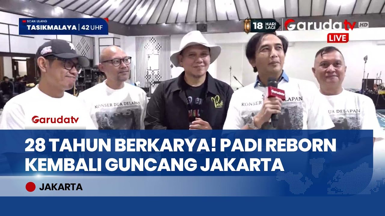 Konser 28 Tahun Padi Reborn: Momen Haru 'Dua Delapan' hingga Rahasia Lagu yang Bikin Gagal Move On