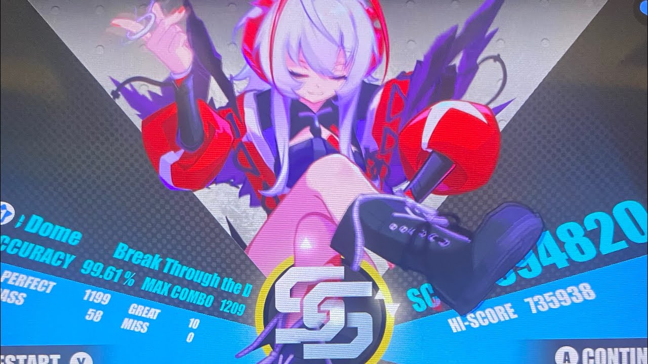 Muse dash x Arknights/ hidden 11 Break Through the Dome FC 99.61% with Wiš’adel on switch