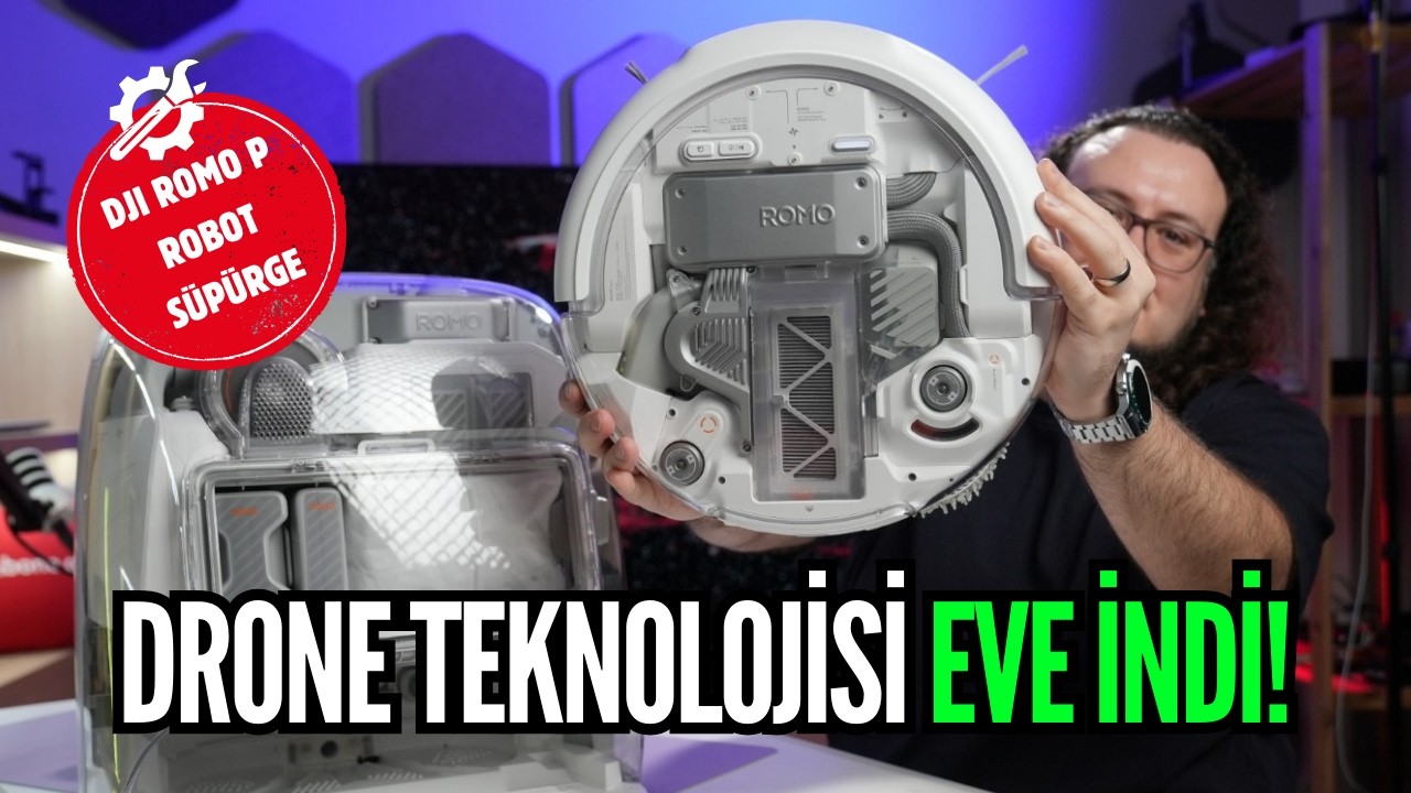 DJI Romo P İnceleme: 25.000 Pa emiş gücüyle ev temizliğinde yeni seviye