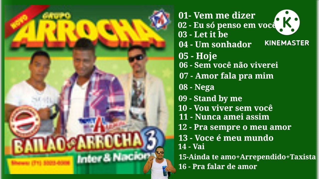 Grupo Arrocha bail&atilde;o do Arrocha 3 Inter & Nacional
