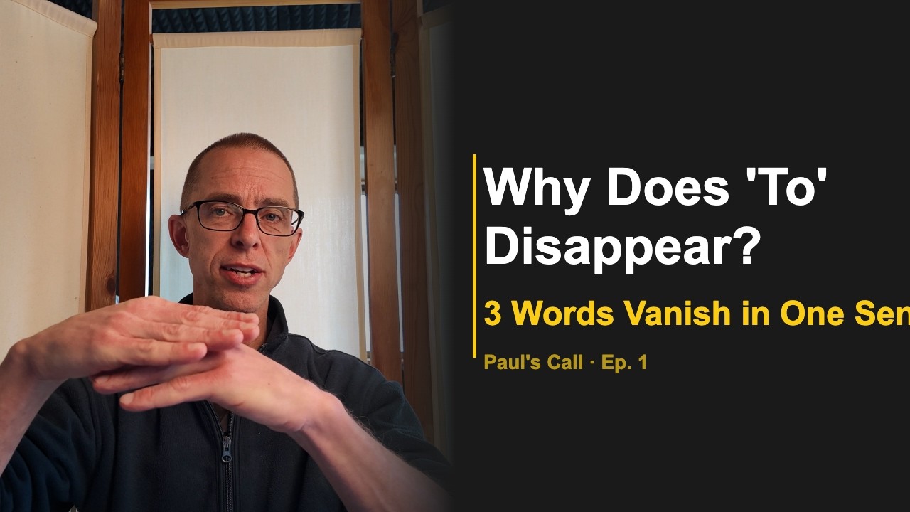 Why Native Speakers Drop the H, G, and O | David's Phone EP 480