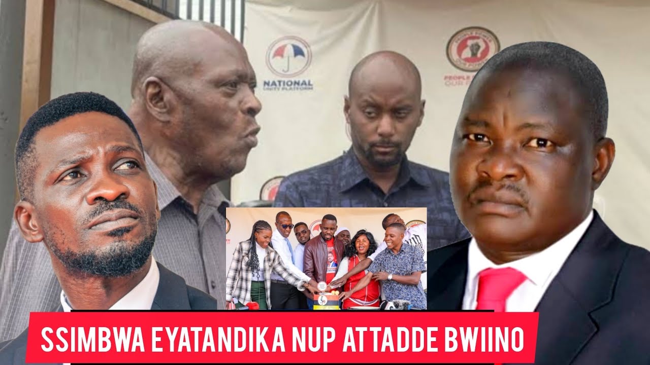 Ssimbwa, Kibalama abattandika NUP Aleese bwiino ku Bobiwine I muvve ku propaganda 