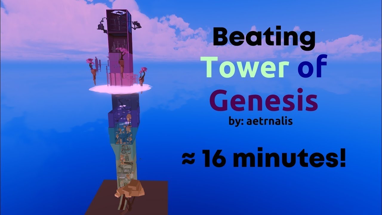 Beating Tower of Genesis in approximately 16 minutes!