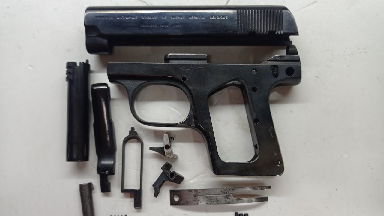 BROWNİNG 6.35 BABY MODELİ DETAYLI SÖKÜM VE MONTAJI...