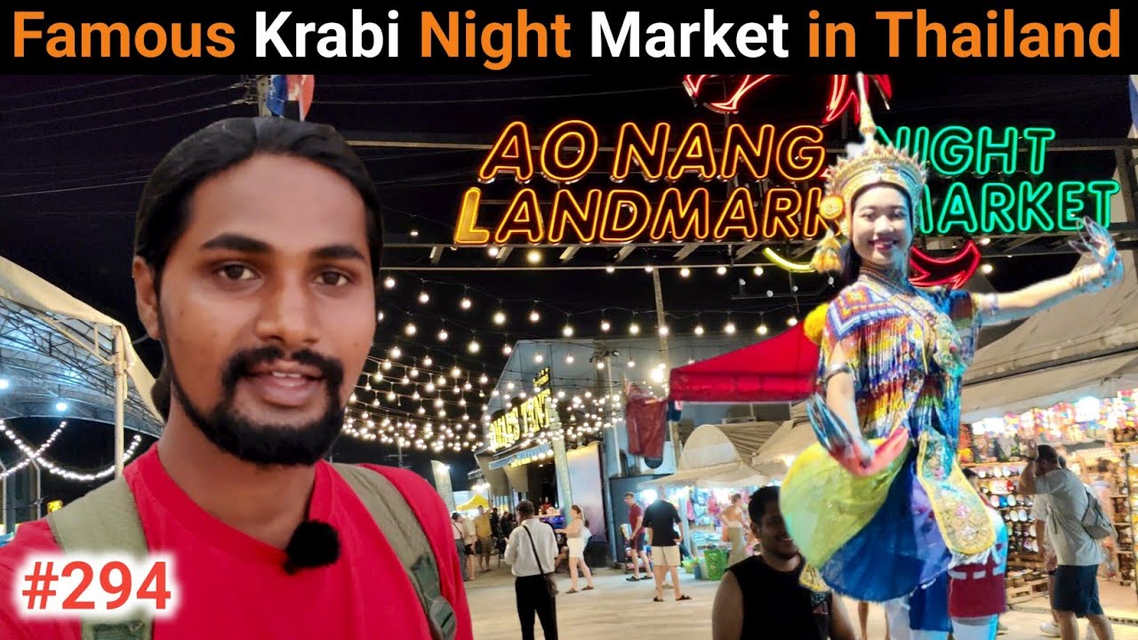 Famous Krabi Night Market in Thailand !! Ep- 294