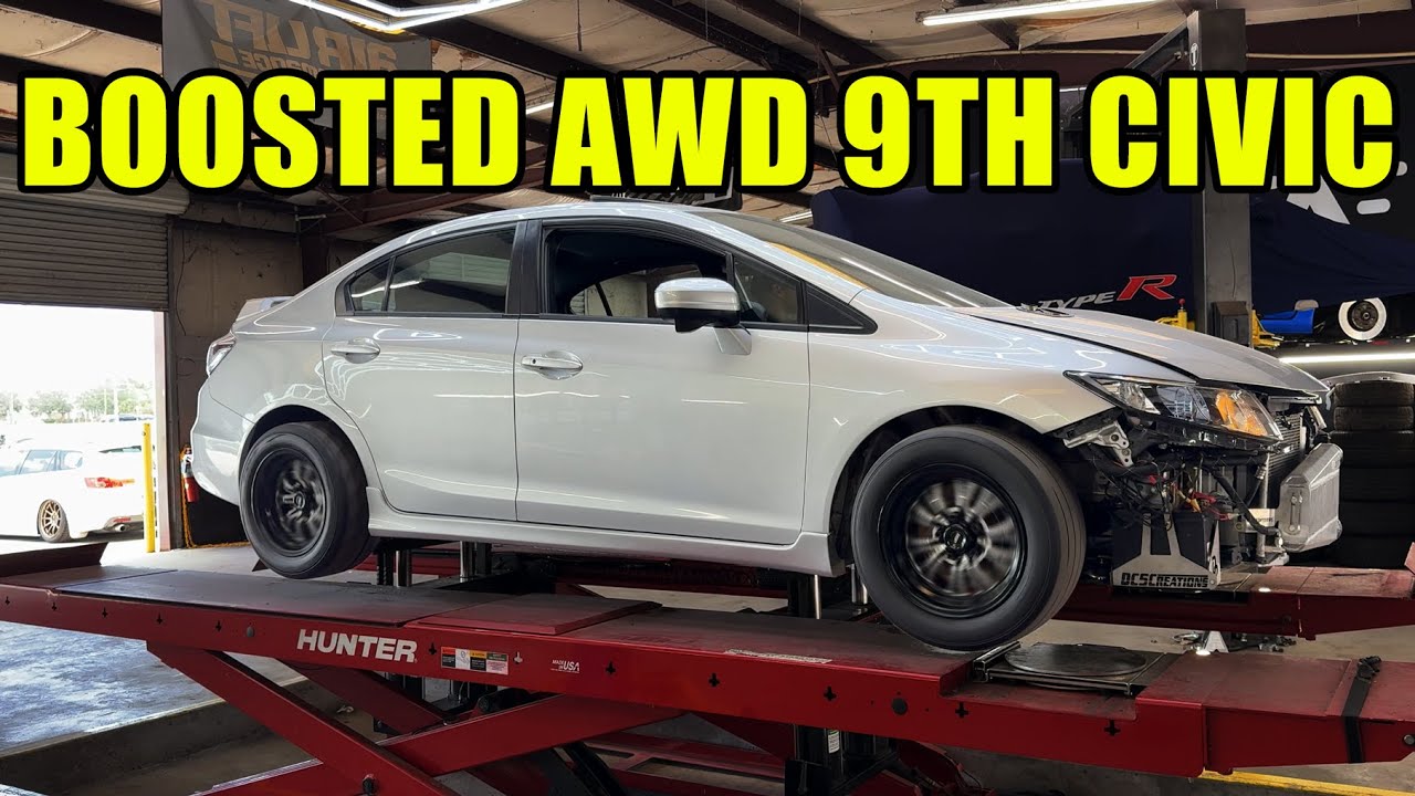 WORLDS FIRST AWD FB6 CIVIC SI FULL BUILD!