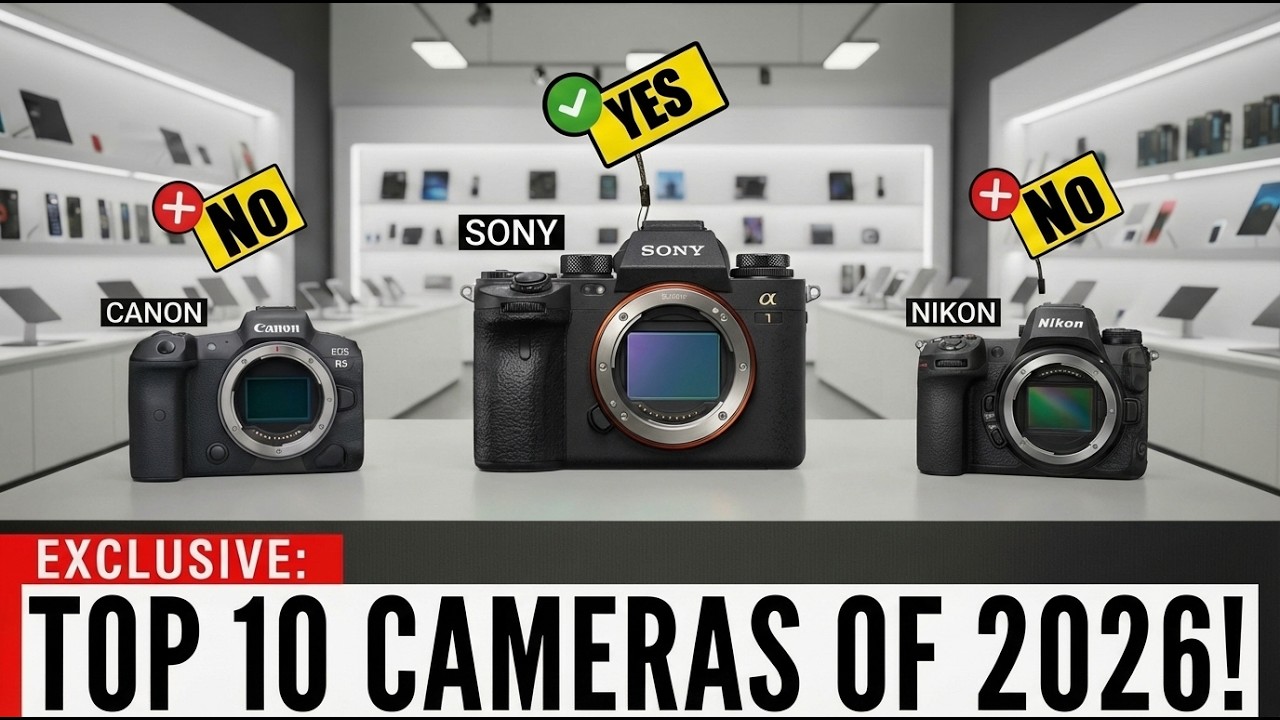 Top 6 Cameras From $30 to $3,000 — I Bought the Cheapest vs My Professional Rig!