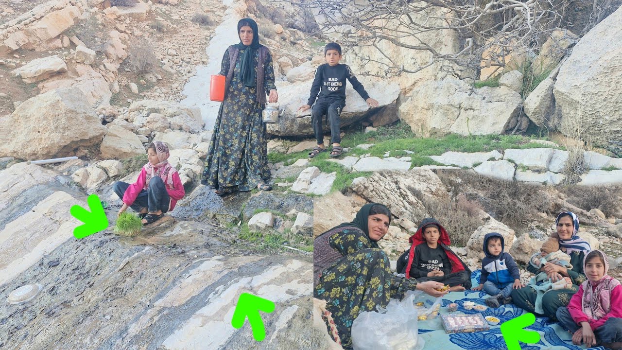 A nomadic mother's journey from mountain refuge to the wild amid war in Iran