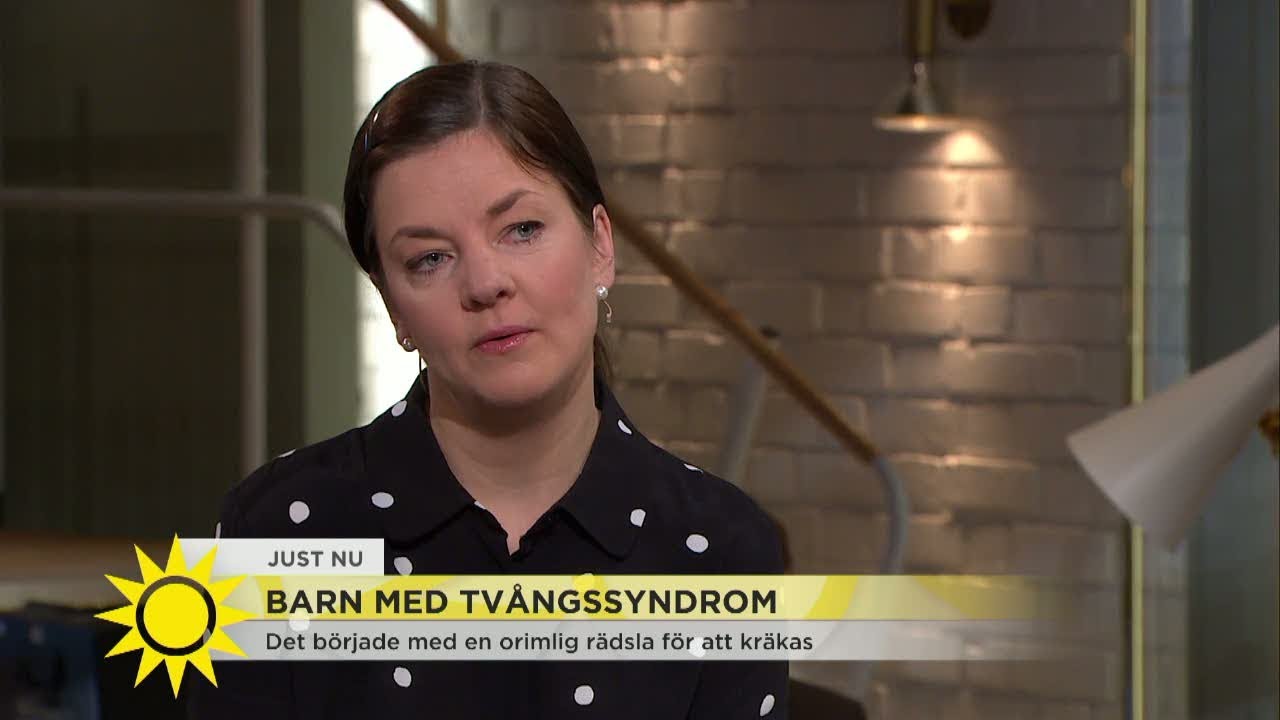Sofia drabbades av tvångssyndrom som barn: 