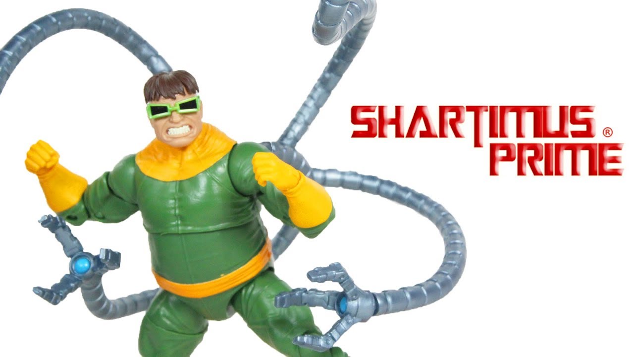 Marvel Legends Dock Ock SP//dr BAF Wave Spider Man 2018 Marvel Hasbro Aciton Figure Review