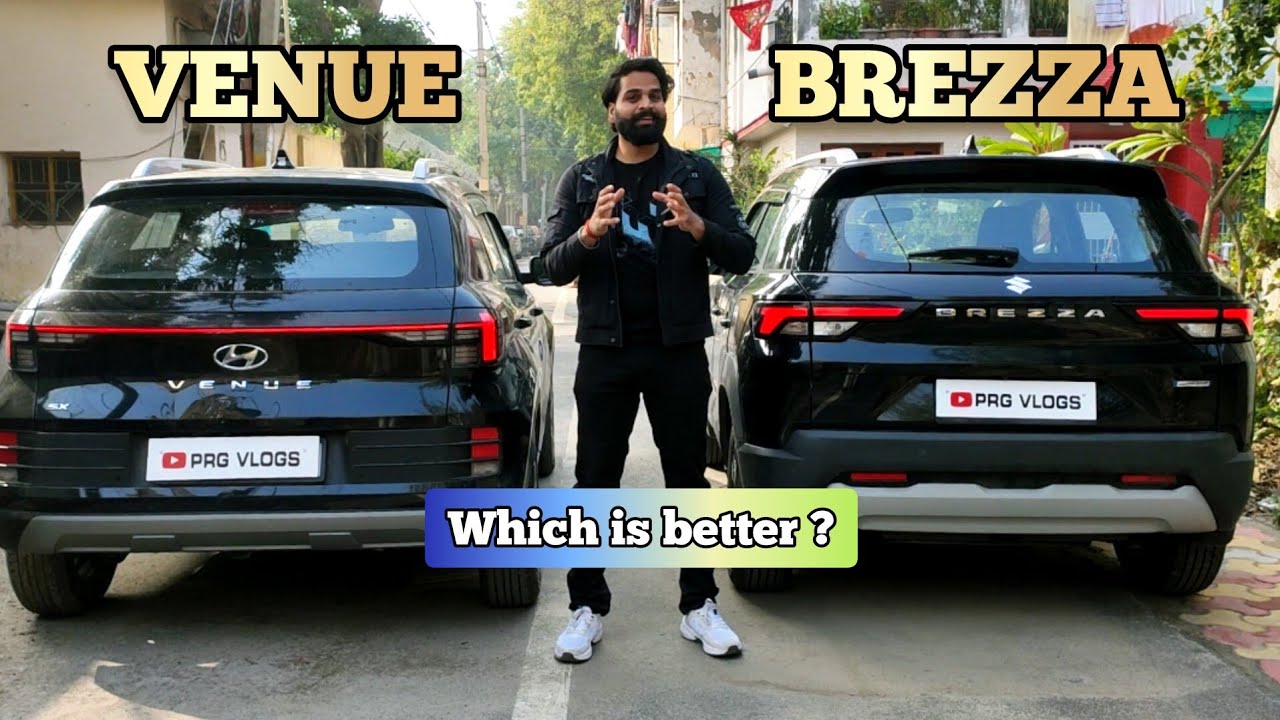 2024 MARUTI BREZZA vs HYUNDAI VENUE |  Pros & Cons | किसमें कितना है दम 🤫 | which is Better ?
