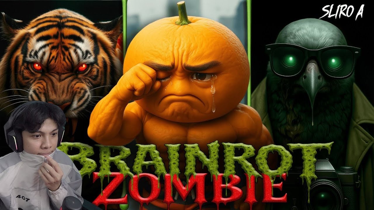 Reaction BRAINROT ZOMBIE LAGI !!