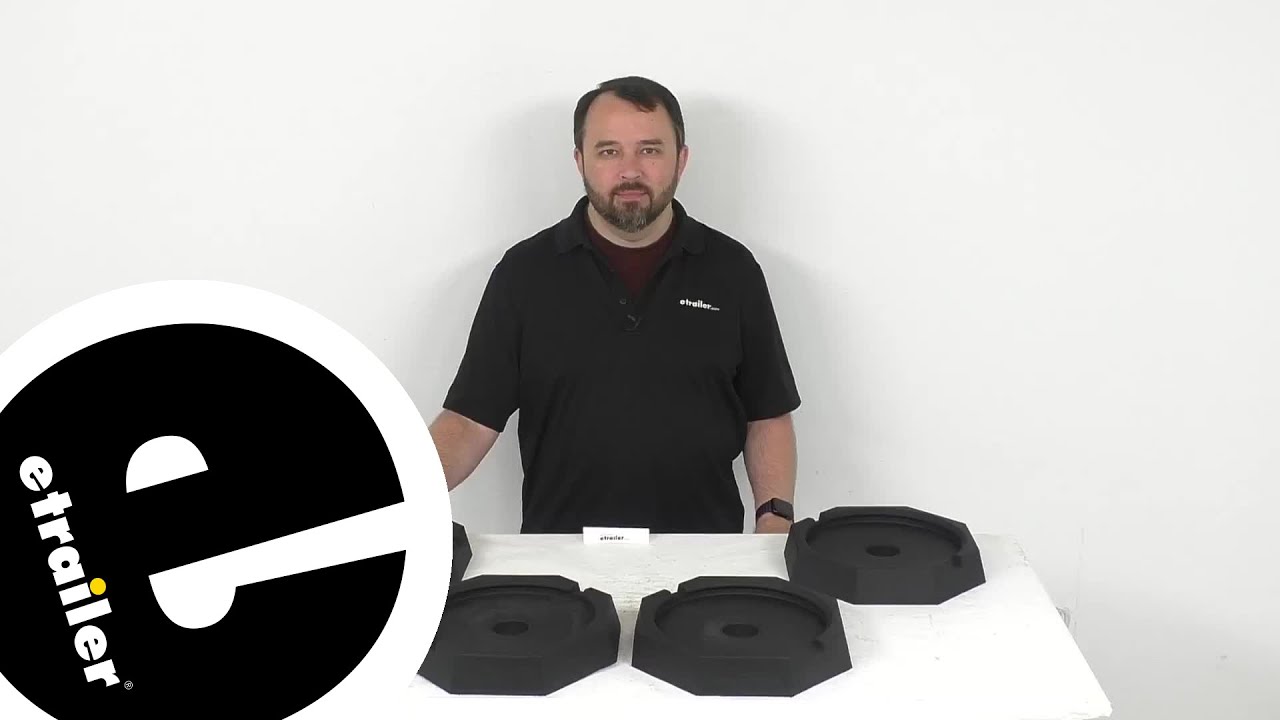 etrailer | Review of SnapPad RV Jack Pads - HiWay 10 Bus Jack Pads 10 Inch Jack Foot - SN58FR