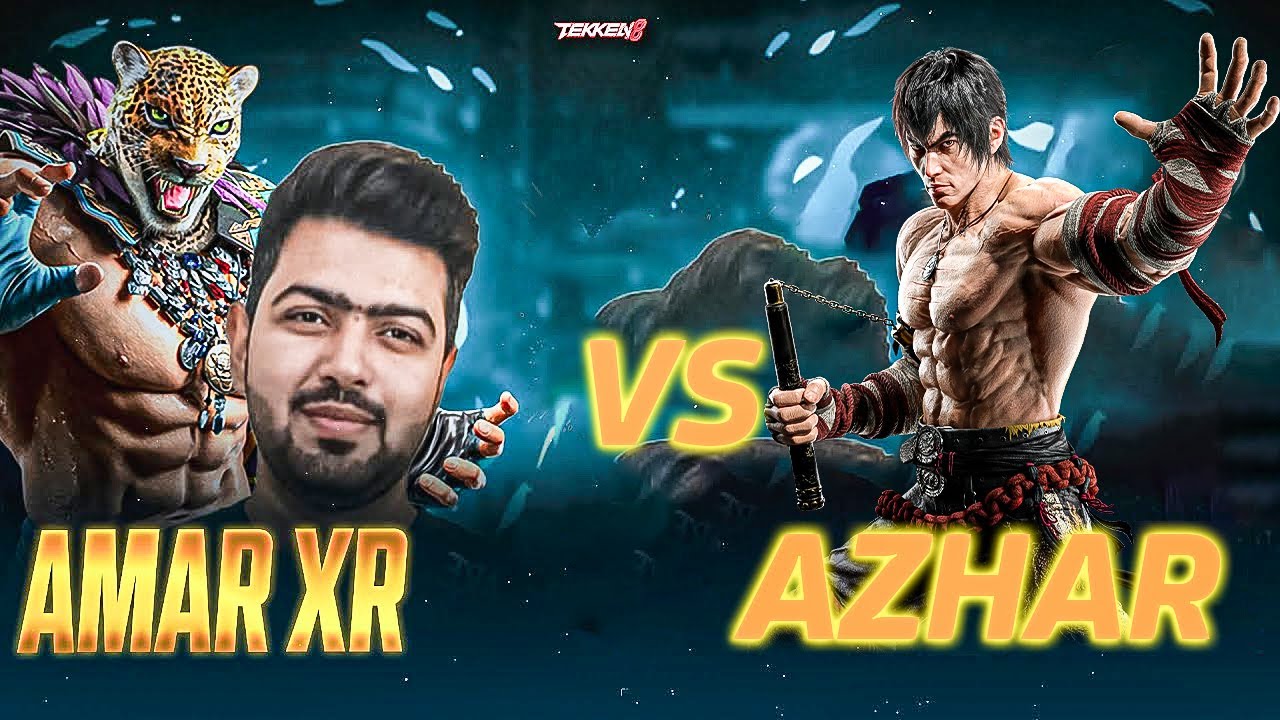 AZHAR ( Law ) Vs  AMAR XR ( King) Crazy Matches-Tekken 8 Rank